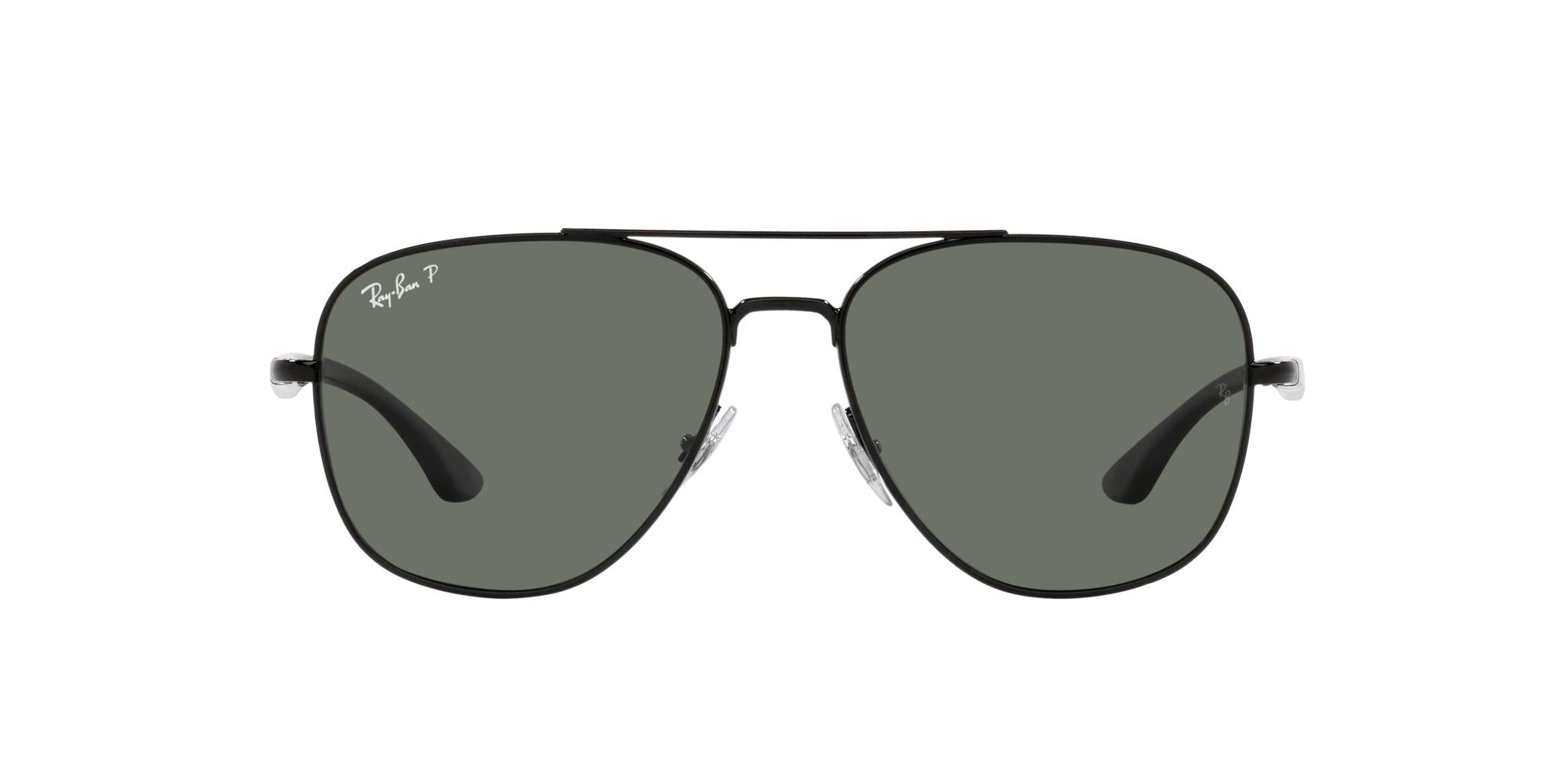 RAY-BAN Black / G-15 Green / 002/58(56)
