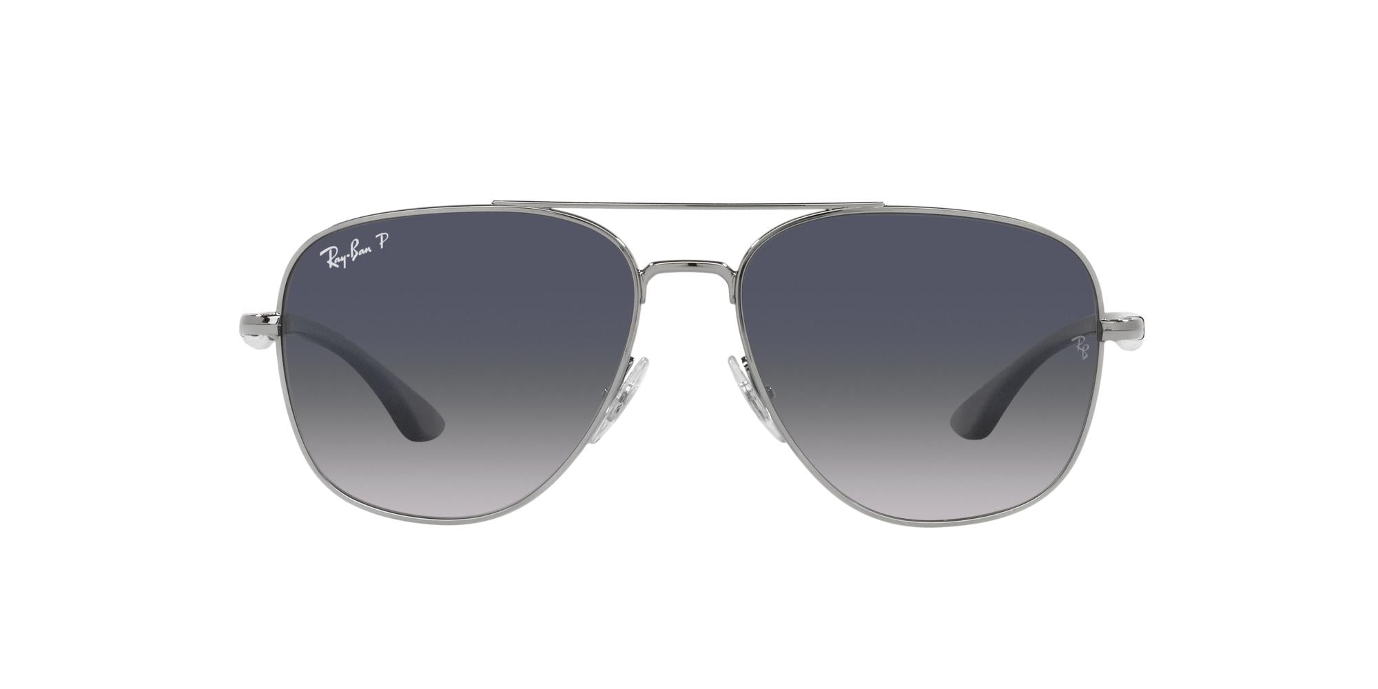 RAY-BAN Gunmetal / Blue/Grey / 004/78(56)