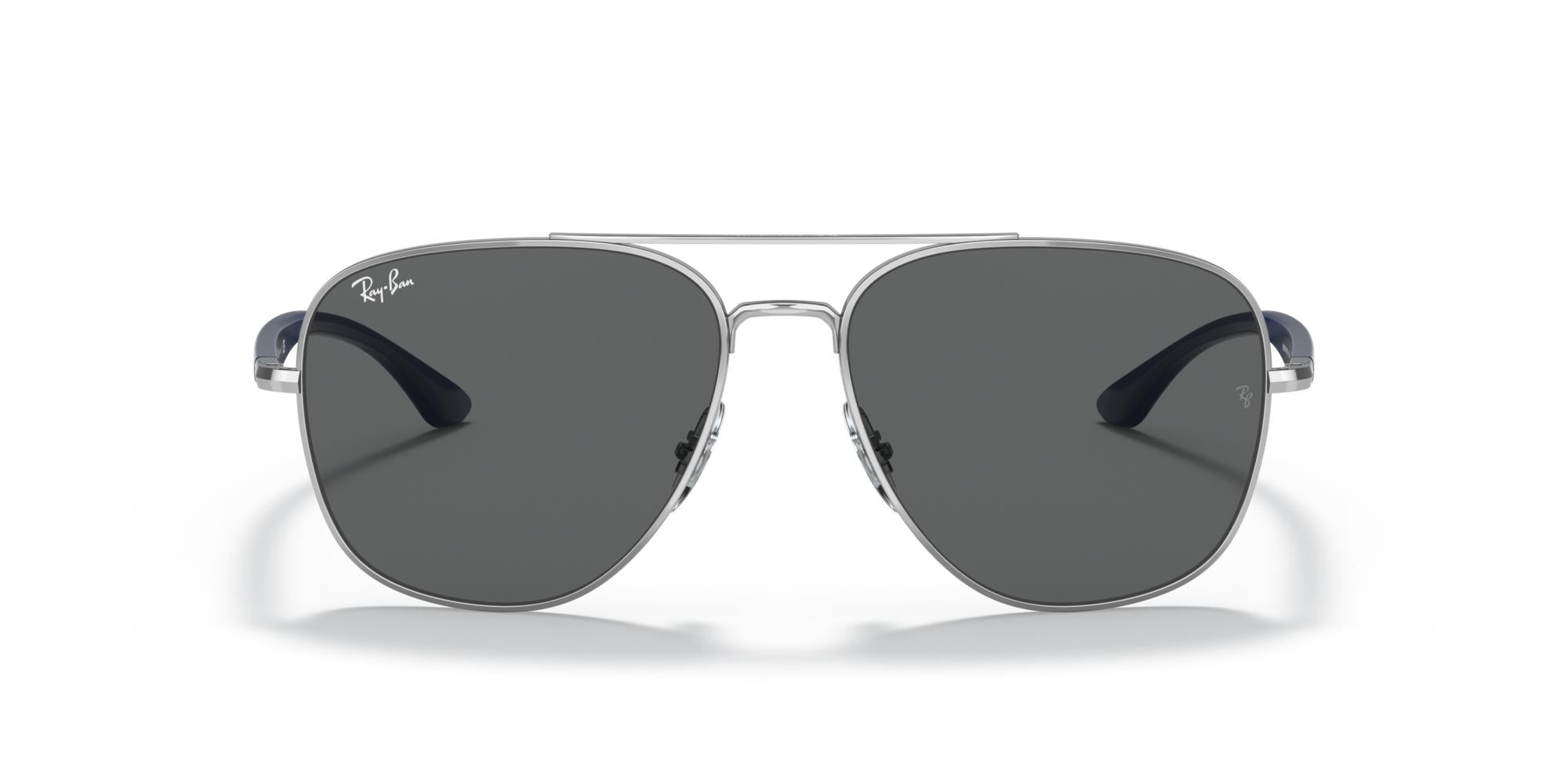 RAY-BAN Silver / Dark Grey / 003/B1(56)